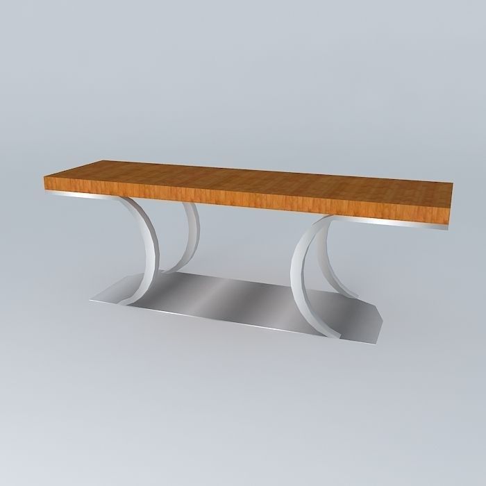 showcase console Free 3D model_1