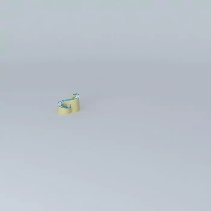 silver ring Free 3D model_0