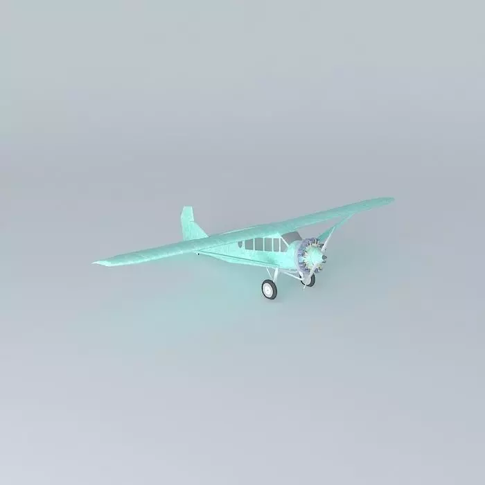 Wright Bellanca Free 3D model_0