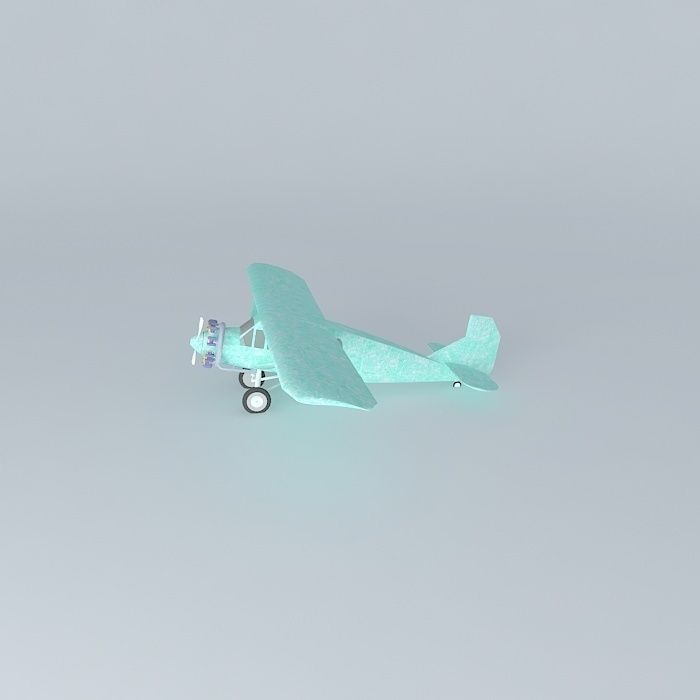 Wright Bellanca Free 3D model_2