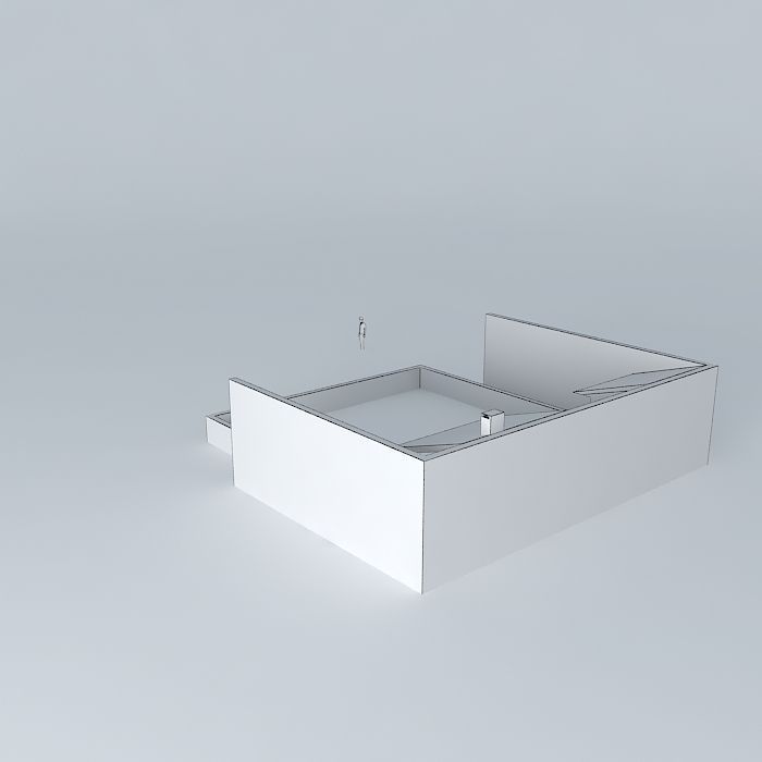 Outside kitchen Free 3D model_4