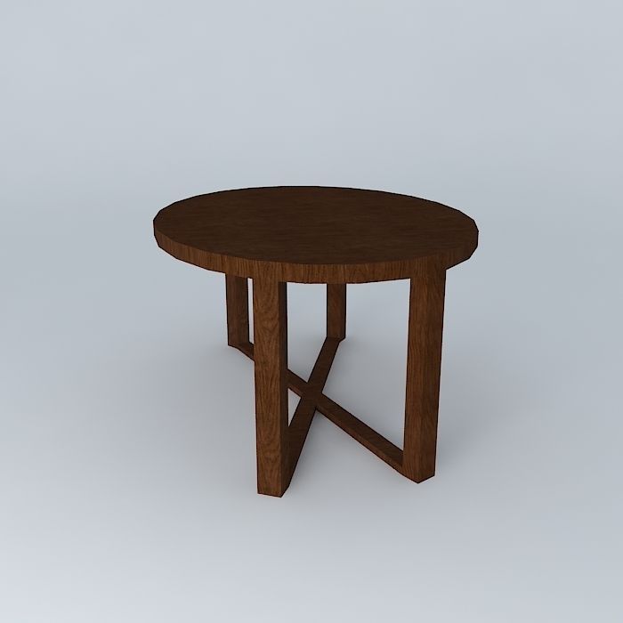 Coffee table Free 3D model_2