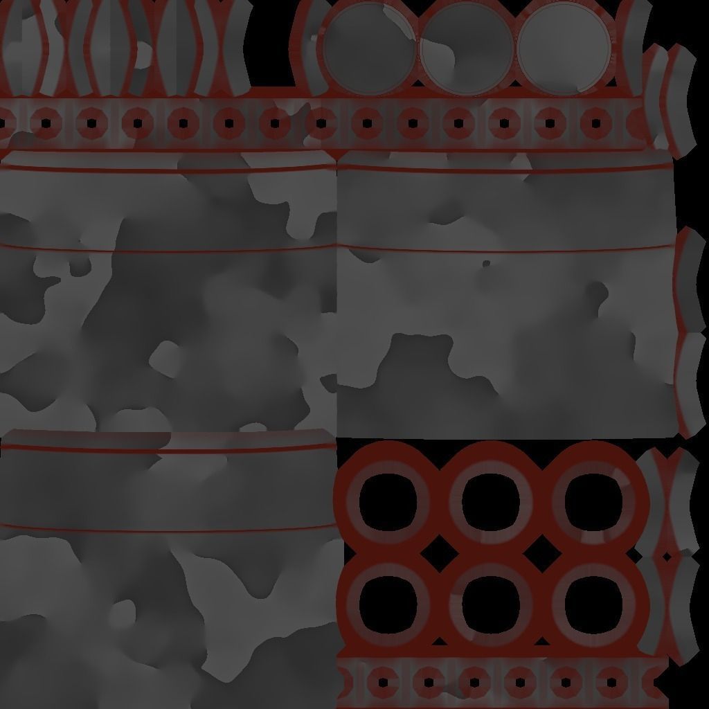 Alien Spaceship 3D model_41