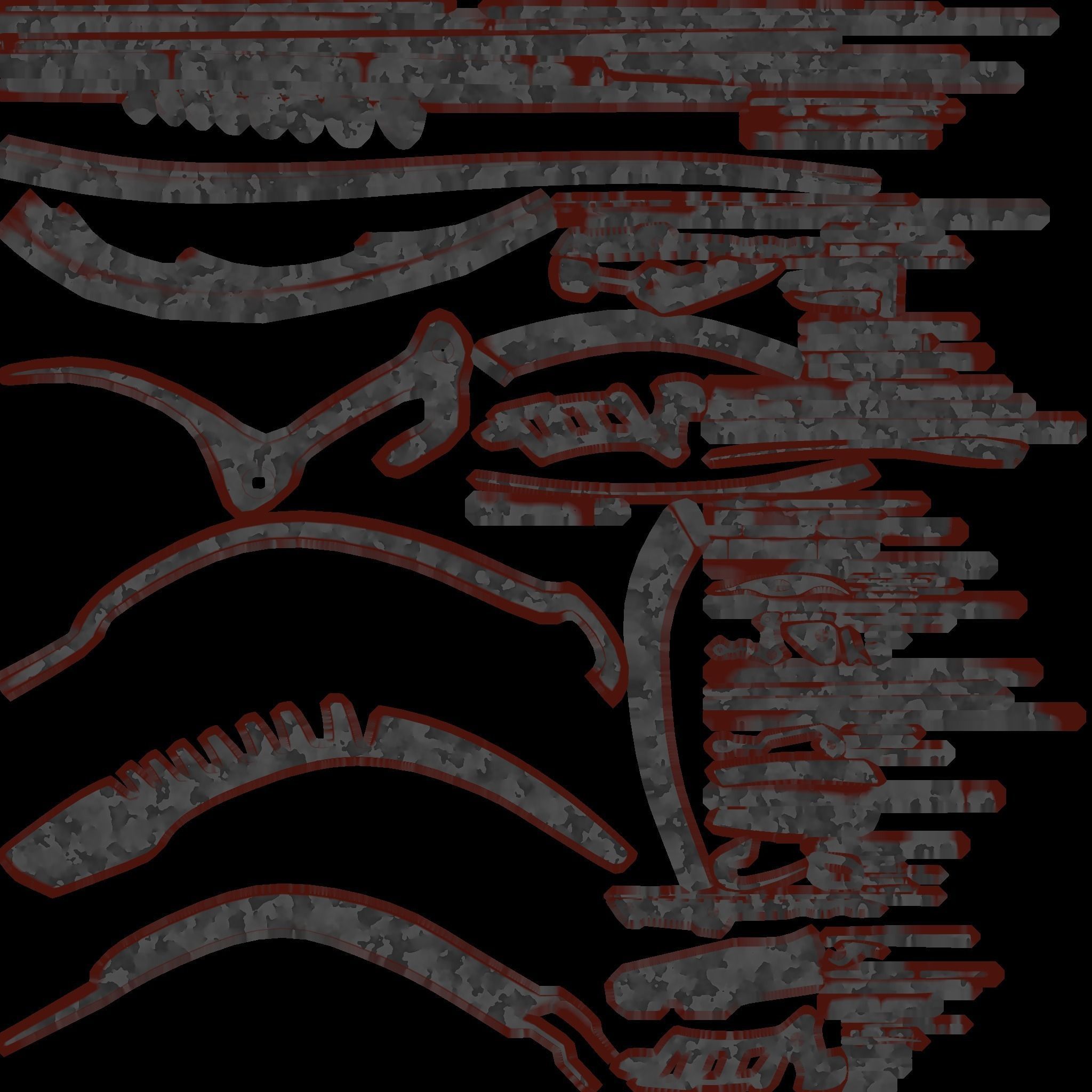 Alien Spaceship 3D model_40