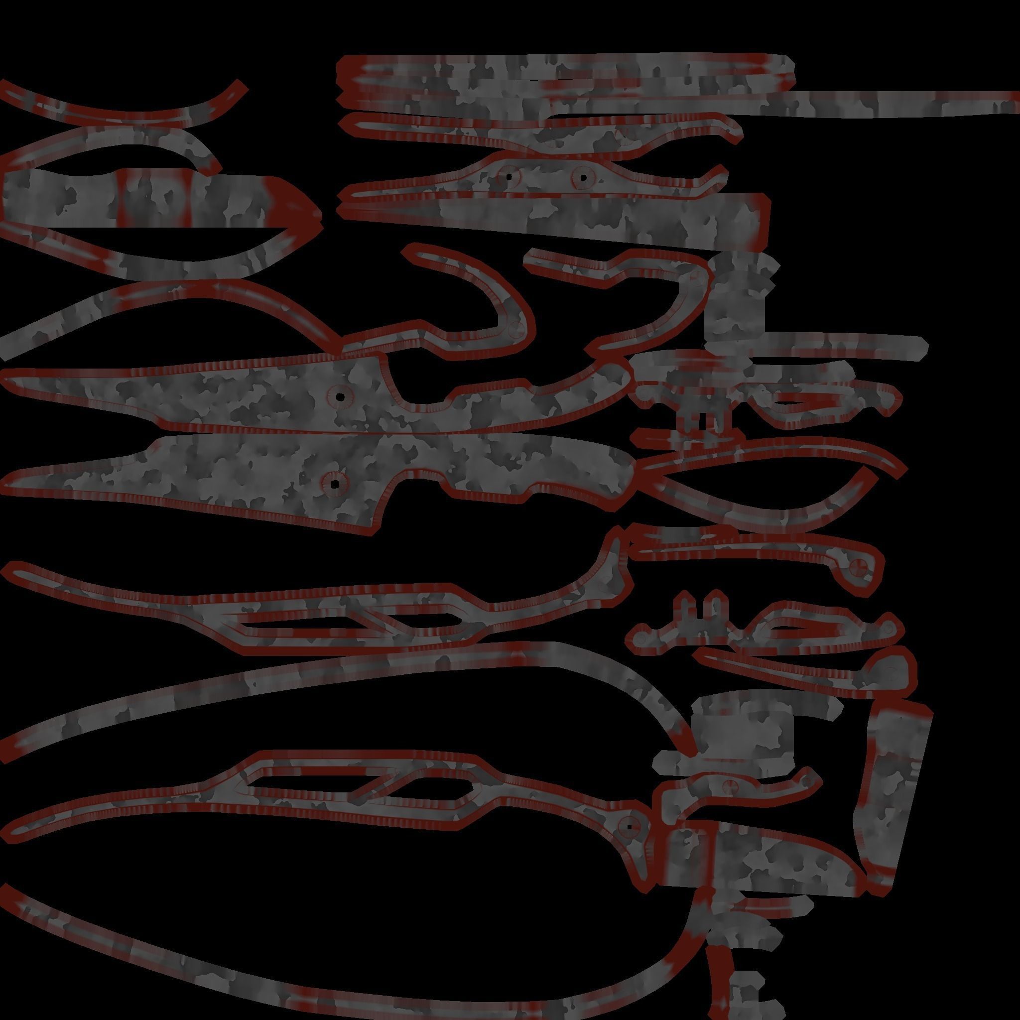 Alien Spaceship 3D model_36