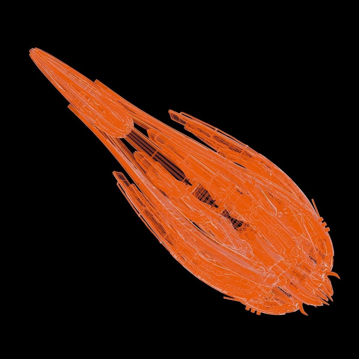 Alien Spaceship 3D model_18