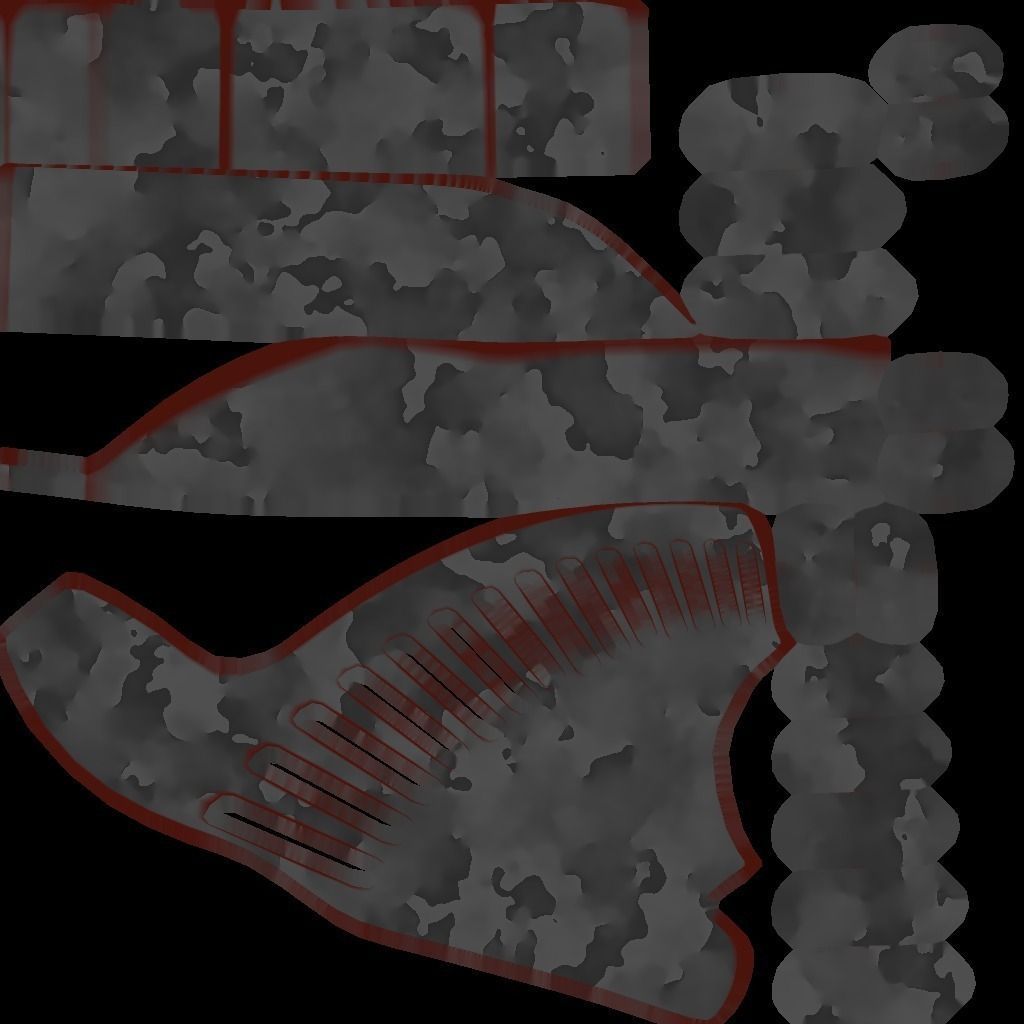 Alien Spaceship 3D model_37