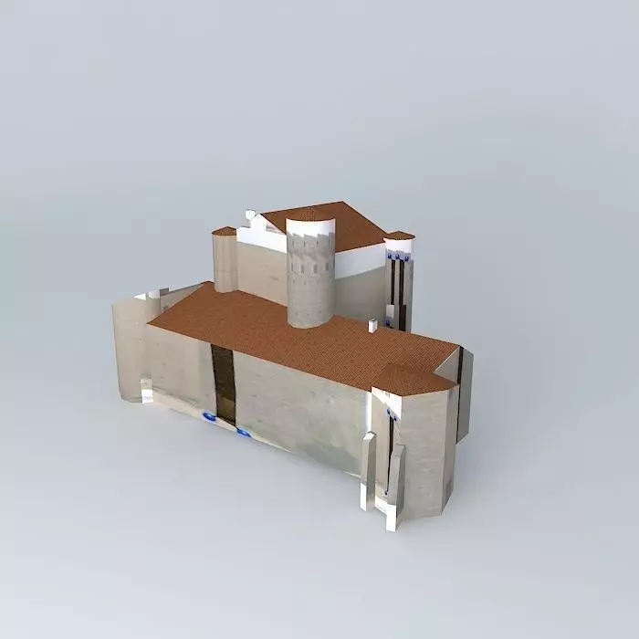 CHATEAU DE CHERVES Free 3D model