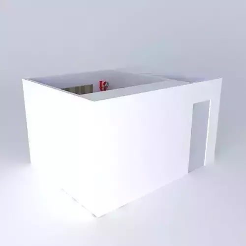 Girl bedroom interior