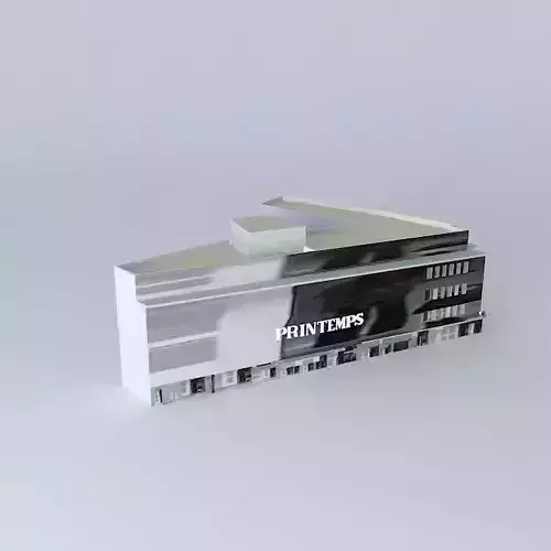Centre commercial Free 3D model