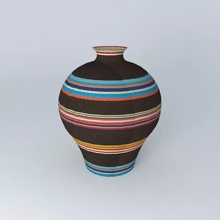 Glass vase 3D model