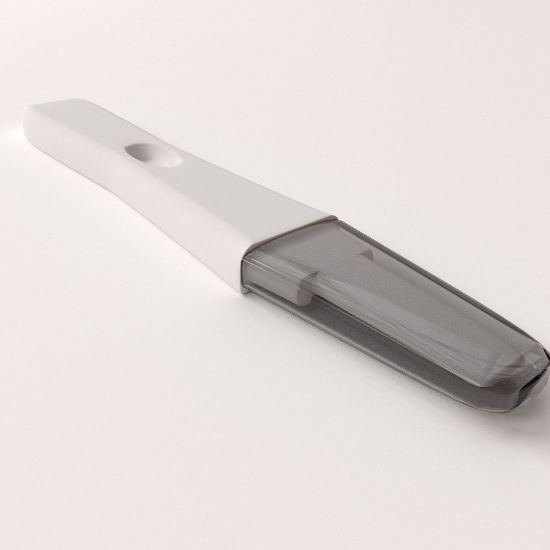 Pregnancy Test Kit 3D model_2