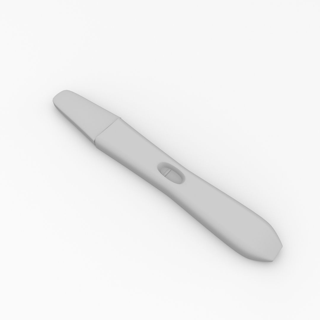 Pregnancy Test Kit 3D model_3