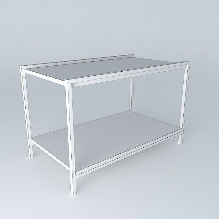 Coffee table Free 3D model_4