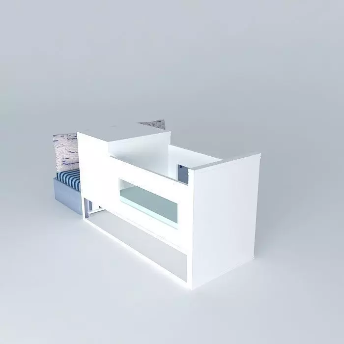 Baby bedroom interior Free 3D model