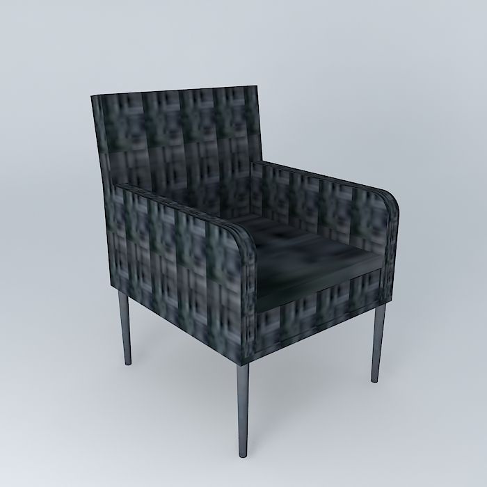Armchair PORTO VECCHIO houses the world 3D model