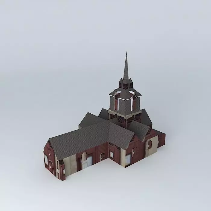 St. Martin's Church Arzal Free 3D model