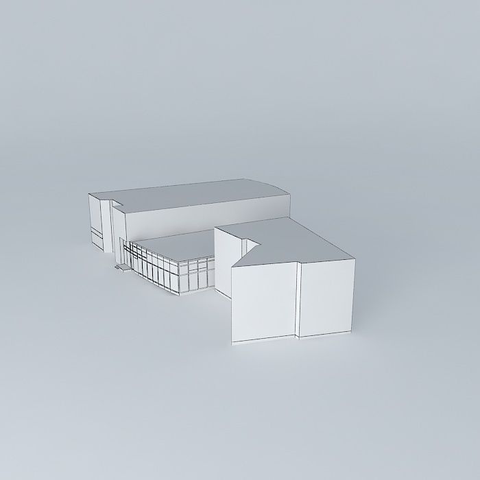 Centre d'animation Free 3D model_3