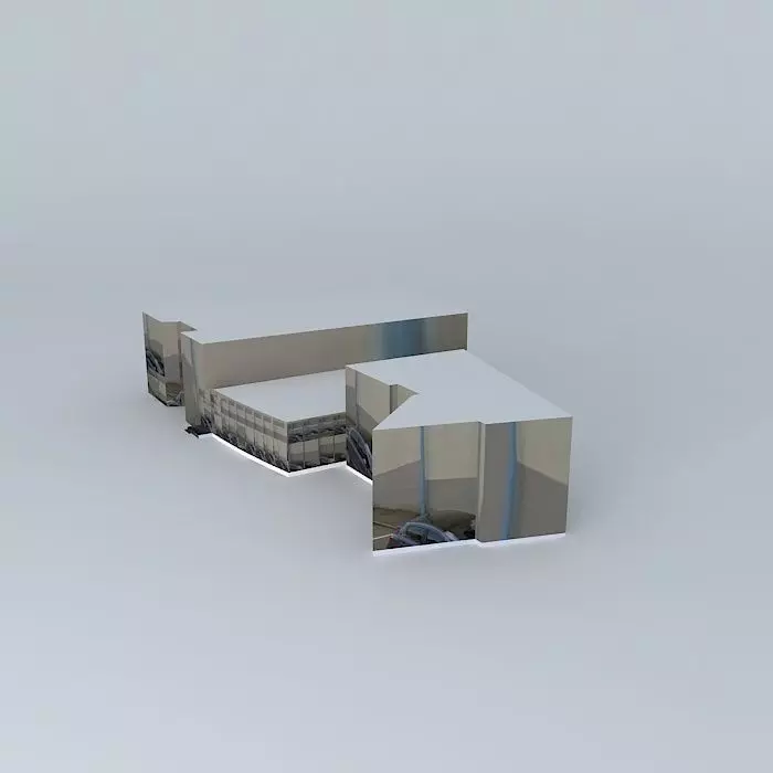 Centre d'animation Free 3D model_0