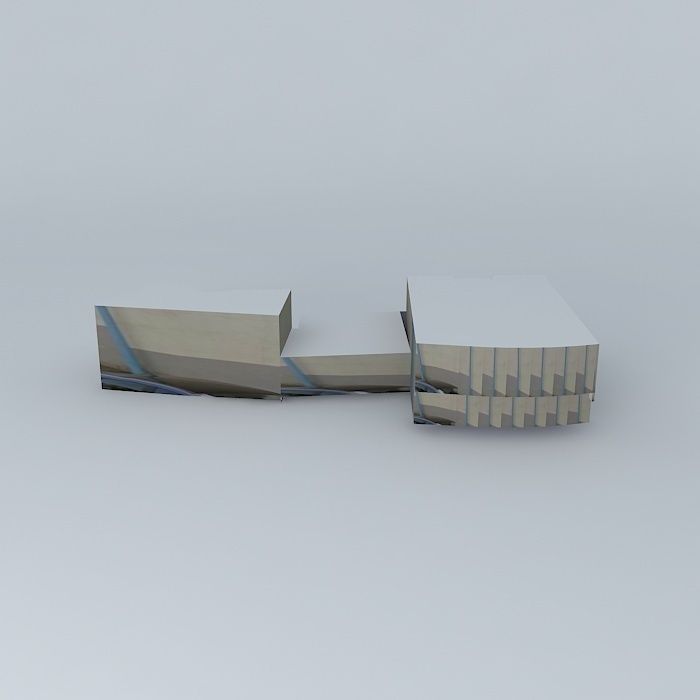 Centre d'animation Free 3D model_2