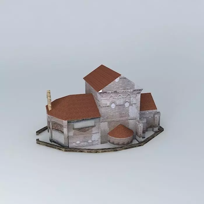 Saint John baptistry Free 3D model