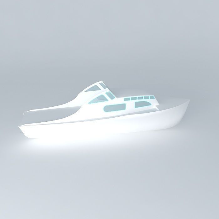 Cabarello boat Free 3D model_2
