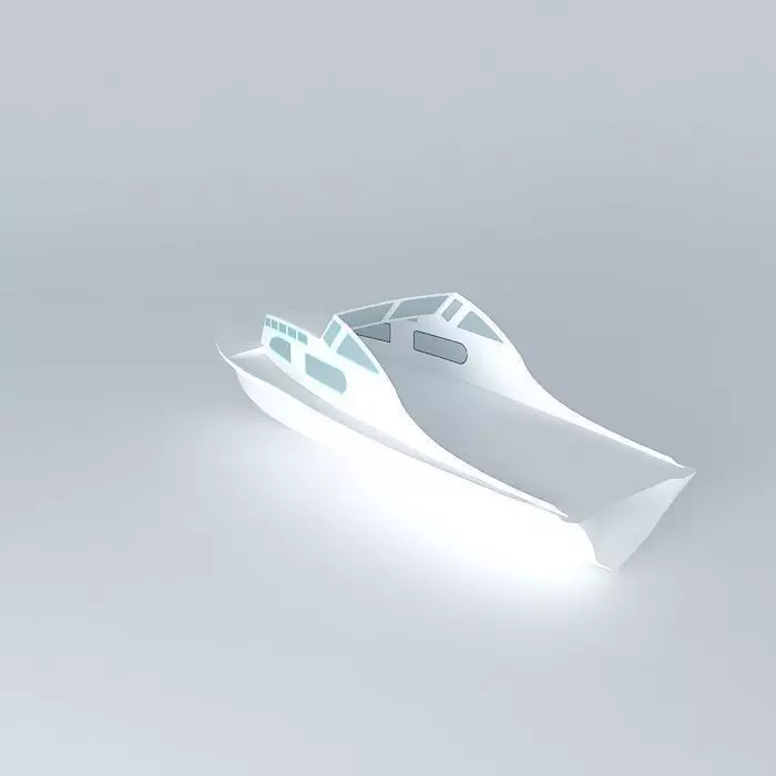 Cabarello boat Free 3D model_0