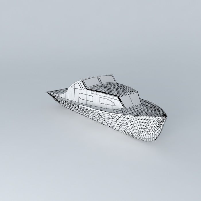 Cabarello boat Free 3D model_4