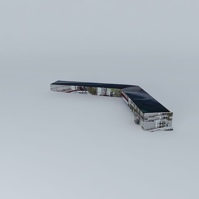Shops and catering Free 3D model_2