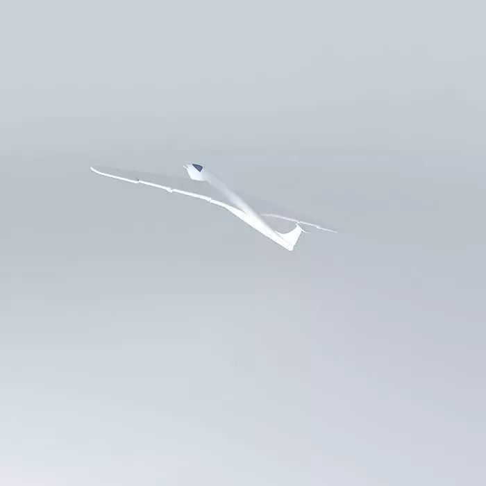 AEROPLANE plane flying in sky Free 3D model_0
