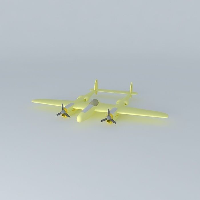Bristol P38 Free 3D model_1