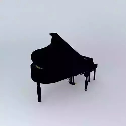 Steinway Piano 3D model Steinway Piano 3D model