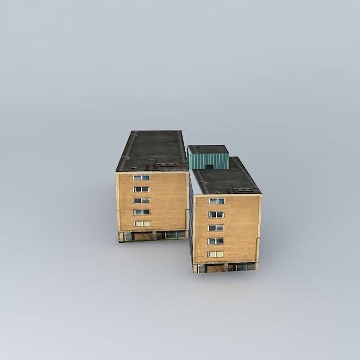 Building in Southgate Huddersfield Free 3D model_1