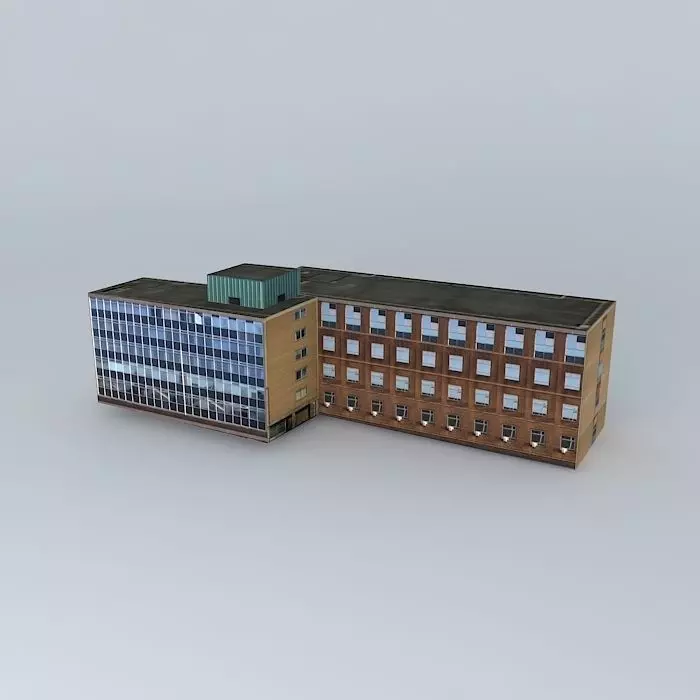 Building in Southgate Huddersfield Free 3D model_0