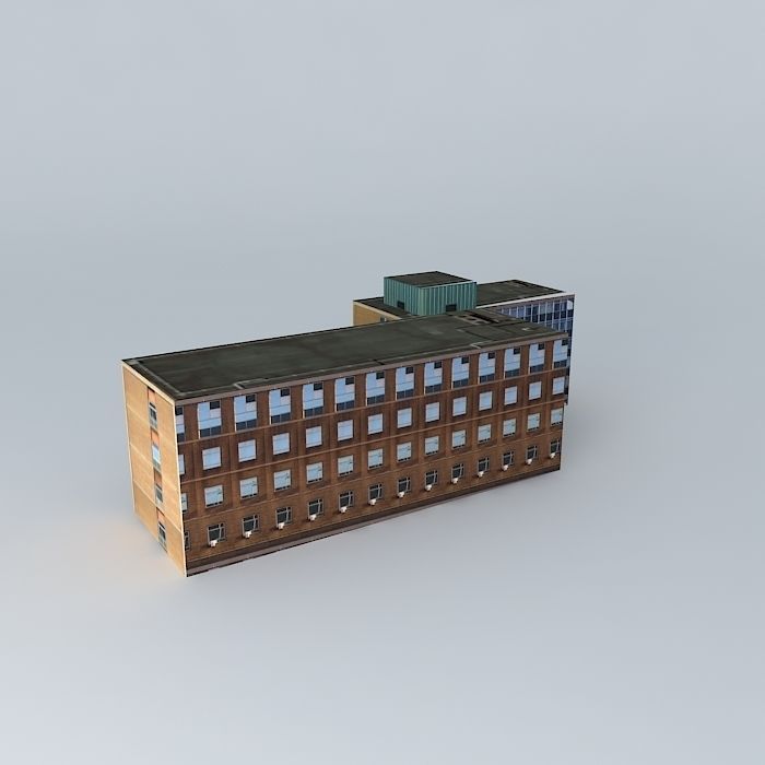 Building in Southgate Huddersfield Free 3D model_2