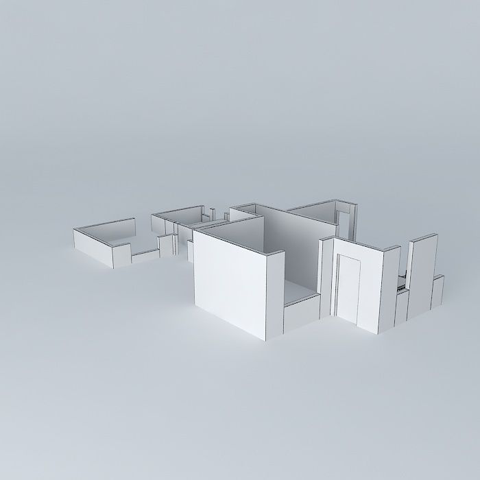 elessandraorkut house Free 3D model_3