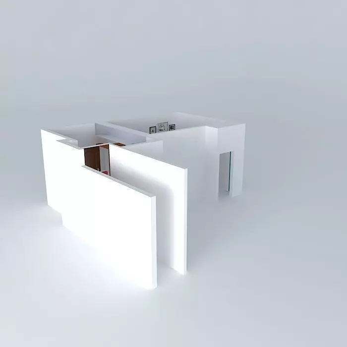 teen living room sala adolescente, sala Free 3D model