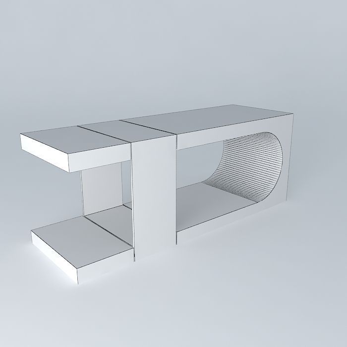 LUMA Strap Bench 2 3D model_3