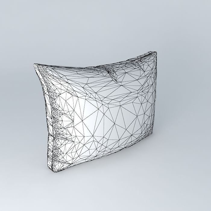 Large Sofa Pillow 3D model_3