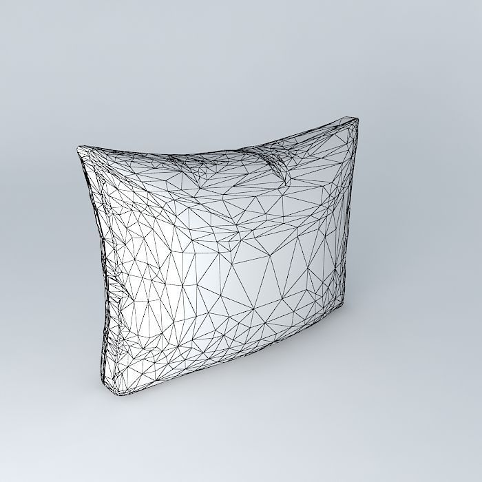 Large Sofa Pillow 3D model_4