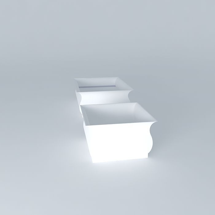 floreiras bowls Free 3D model_2