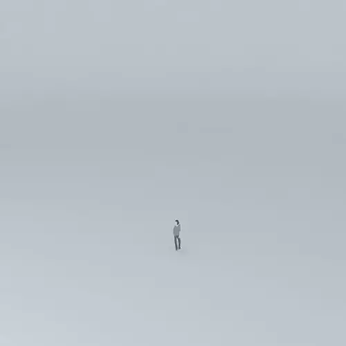 meufilhoorkut person in middle of empty field