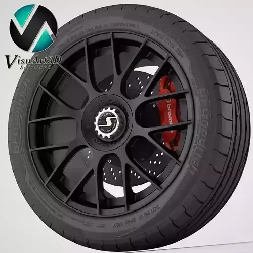 Wheel Schmidt Schift 3D model