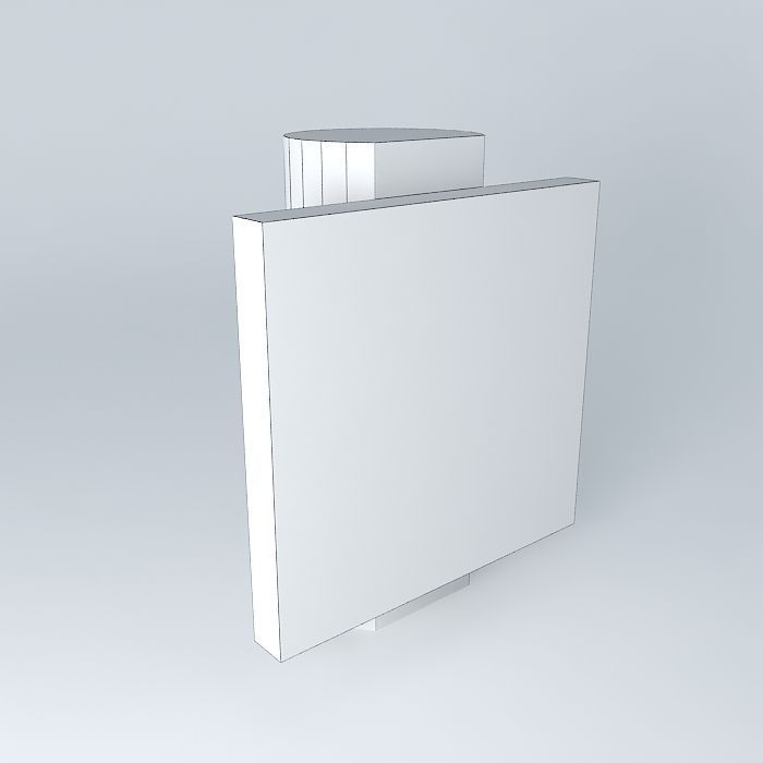 wall lamp Free 3D model_4