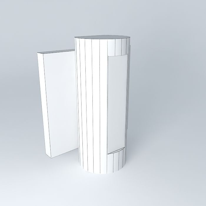 wall lamp Free 3D model_3