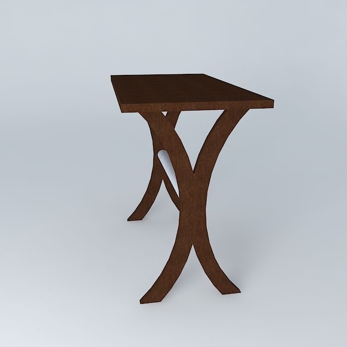 showcase console Free 3D model_2