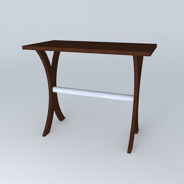 showcase console Free 3D model_1