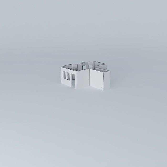 patriciaorkut house Free 3D model_3