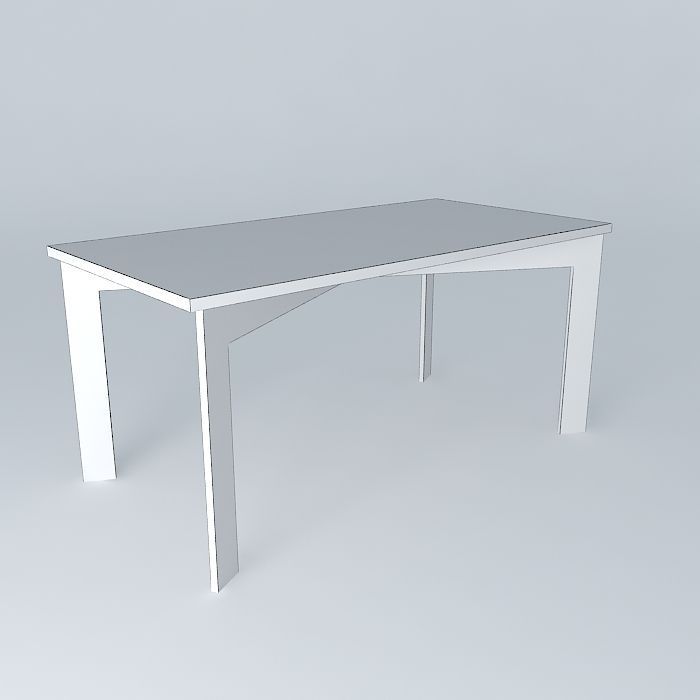 table mesa Free 3D model_4
