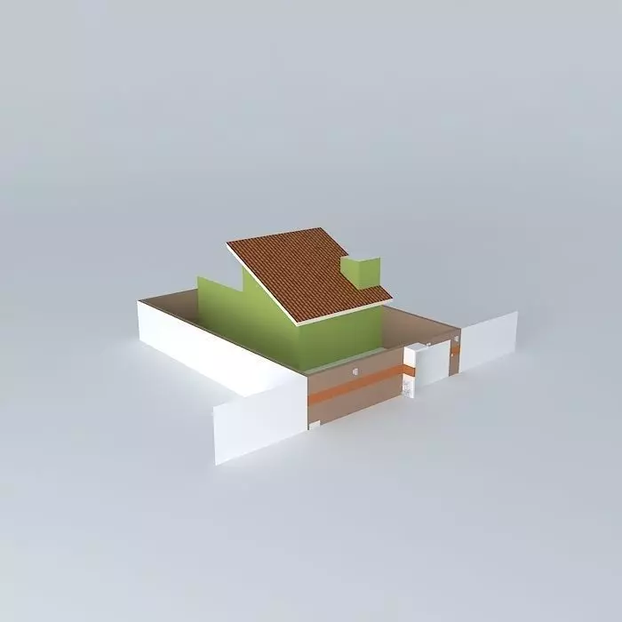 samiraorkut house Free 3D model_0